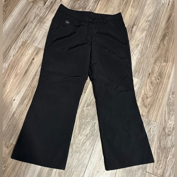 FERA Women's Insulated Snow Pants Zippered Pockets Excellent‎ Condition Black - Picture 1 of 6
